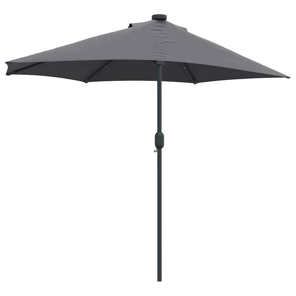 Parasol de jardin - Parasol D'extérieur Anthracite 294 x 150 x 223 cm tissu g1267 - Image 7