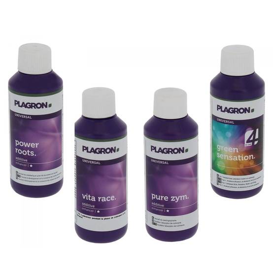 PLAGRON - Pack boosters croissance et floraison PLAGRON 4 x 100ml