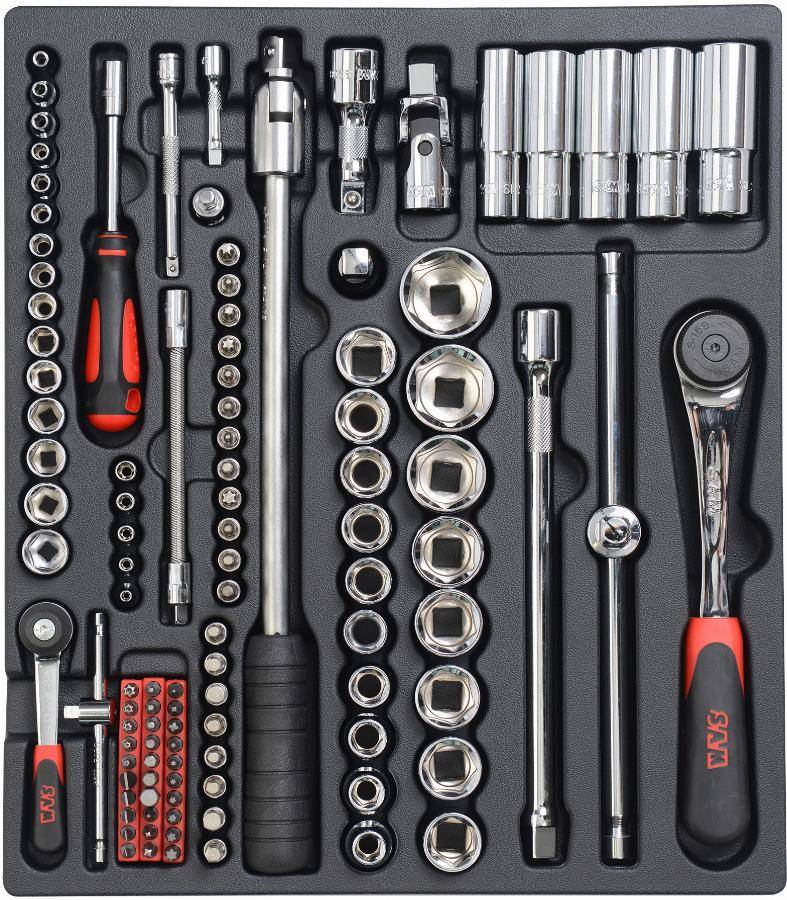 Servante Servi 640 + 135 Outils maintenance indus. SAM OUTILLAGE module abs - CPP-135SV4 - Image 2