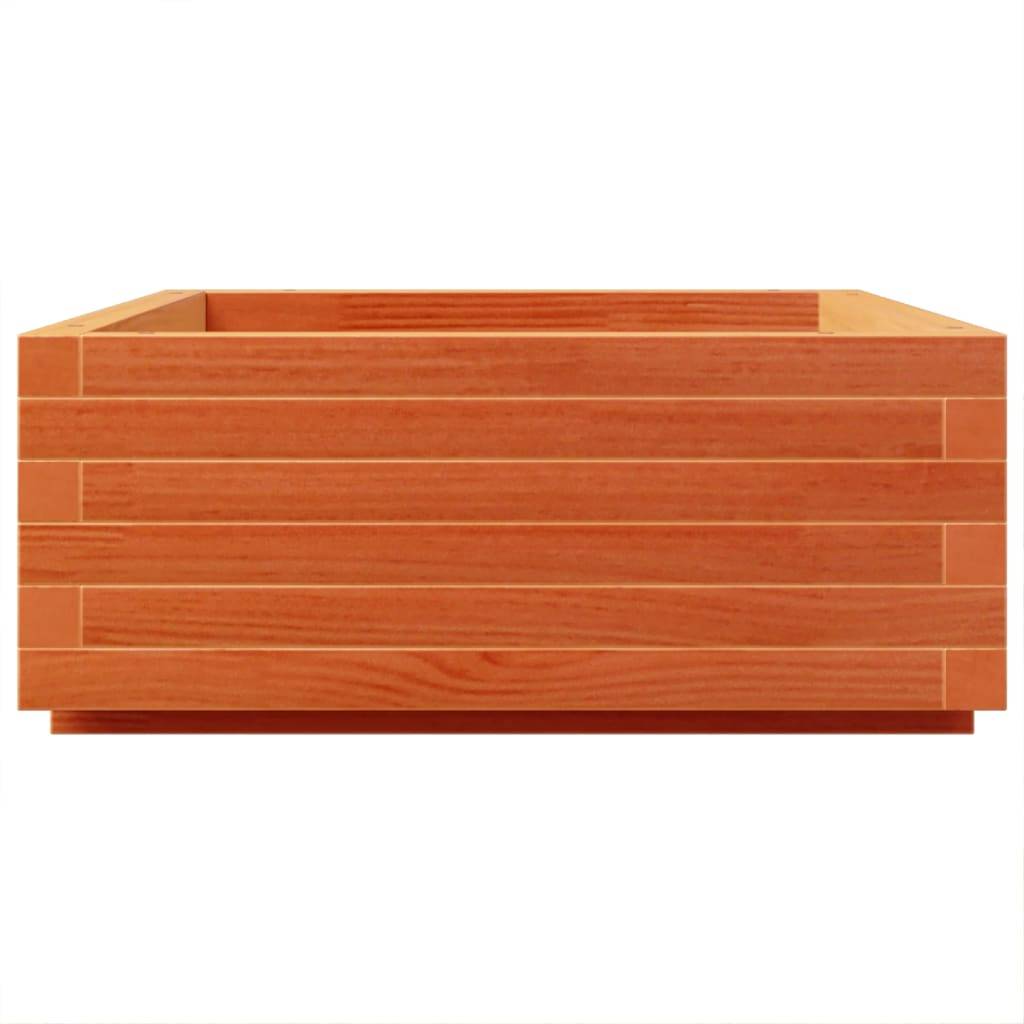 Vidaxl - Jardinière-Pot de fleur-Bac à fleurs cire marron 90x60x26,5 cm bois de pin massif - Image 6