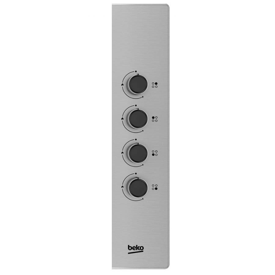 Beko - Table de cuisson gaz 60cm 4 feux inox HIGG64123SX Beko - Image 5