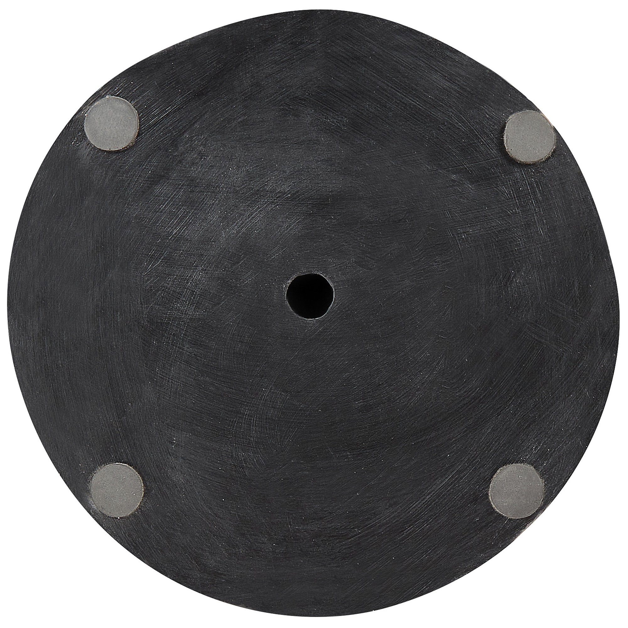 Beliani - Pot de Fleurs Gris en Terre Cuite 40 cm Extérieur Jardin Intérieur Accessoires de Salon - Image 5