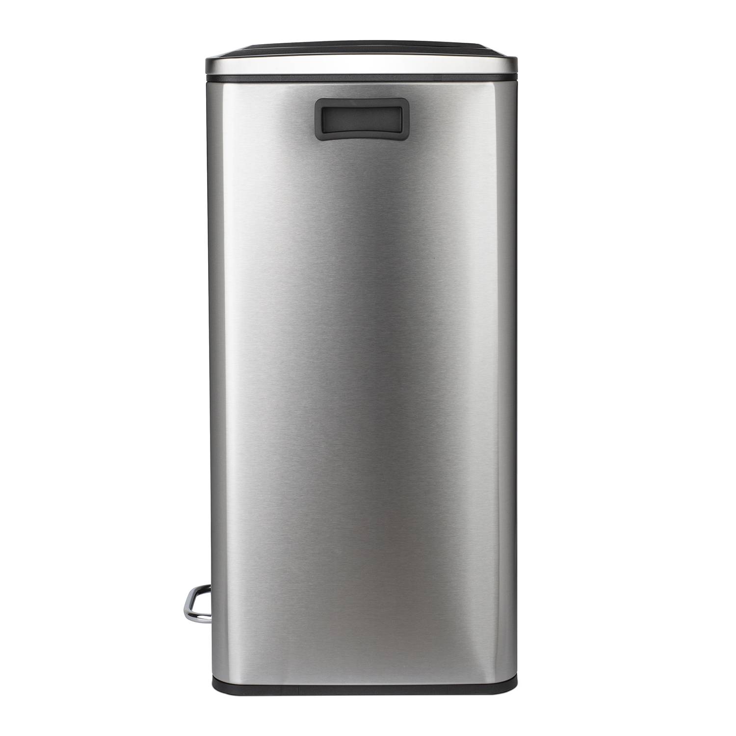 Poubelle de tri à pédale 2 x 30L, inox edition - N°904 Les Collectors - Image 3