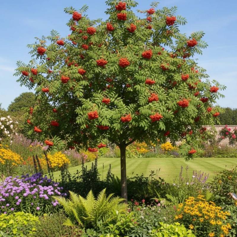 Sorbier des oiseleurs, Sorbus - Pot de 35L - Tige 8/10 - 175/200 cm - Image 5
