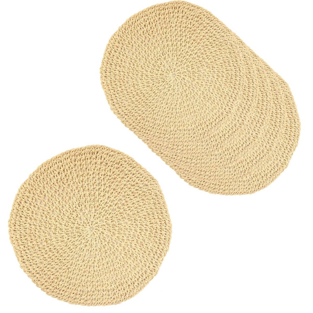 Aubry Gaspard - Set de table en papier cordé (Lot de 6) - Image 1