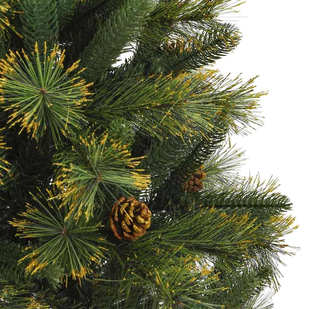 Sapin de Noël | Arbre de Noël artificiel avec branches pliables et cônes 150 cm Maison Chic - Image 8