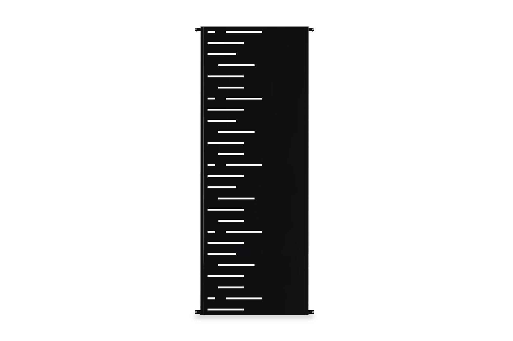 Casanoov Lot de 3 panneaux décoratifs ARLBERG Noir H.160 cm motifs côté gauche - Image 5