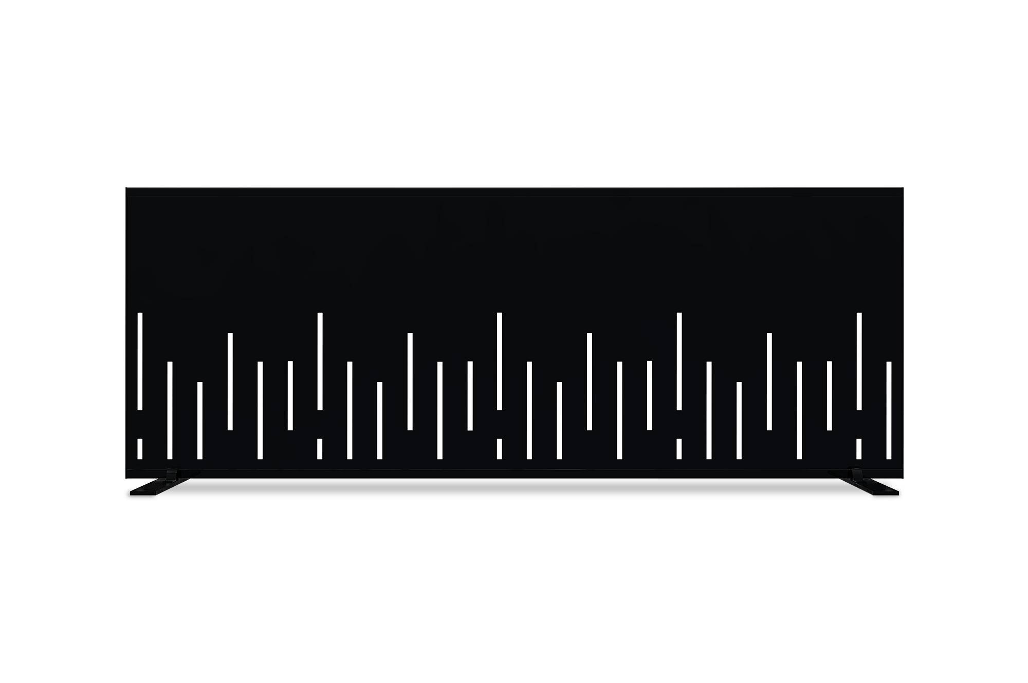 Casanoov Lot de 3 panneaux décoratifs ARLBERG Noir H.160 cm motifs côté gauche - Image 8