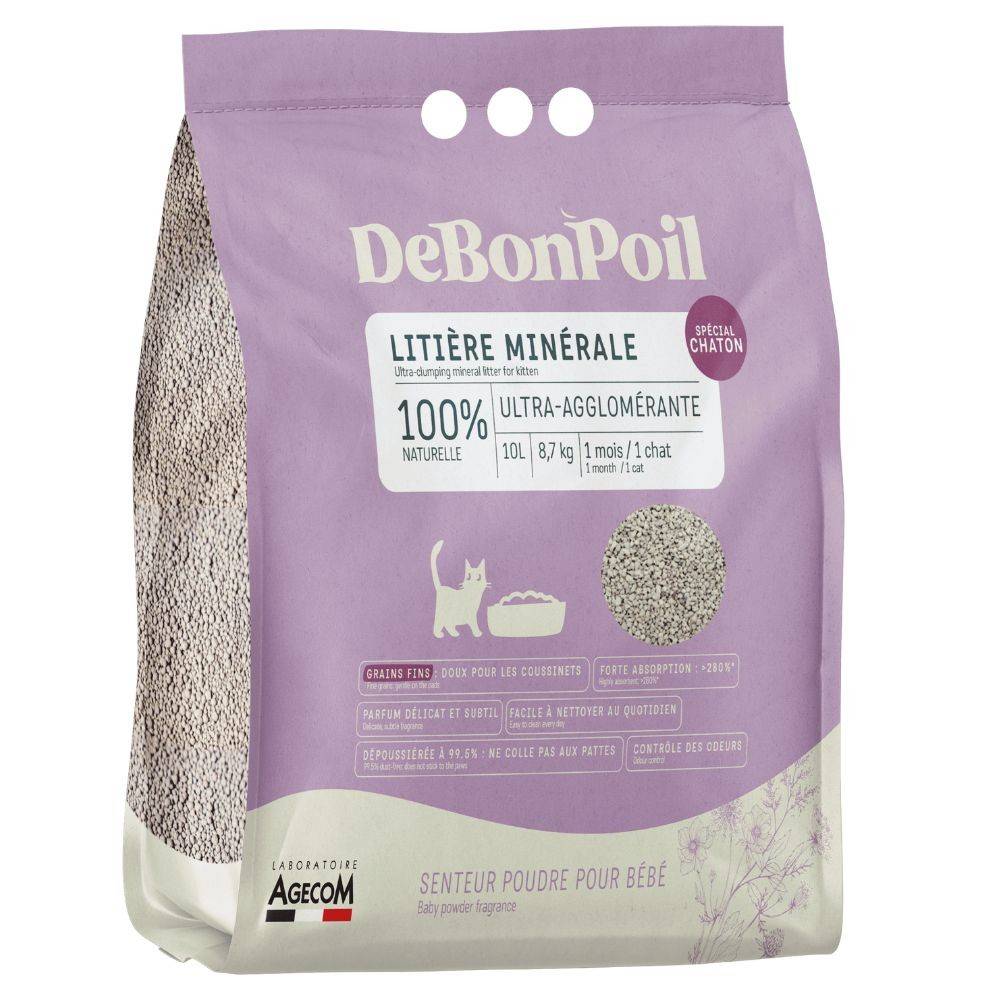 De Bon Poil - Litière Chaton - 10l 10 l