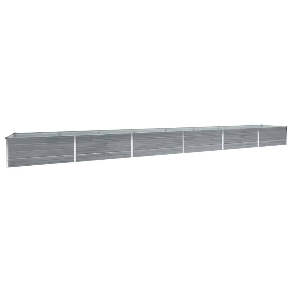 Prolenta Premium - Jardinière acier gris 600 x 80 x 45 cm - Prolenta premium p376.7 - Image 2