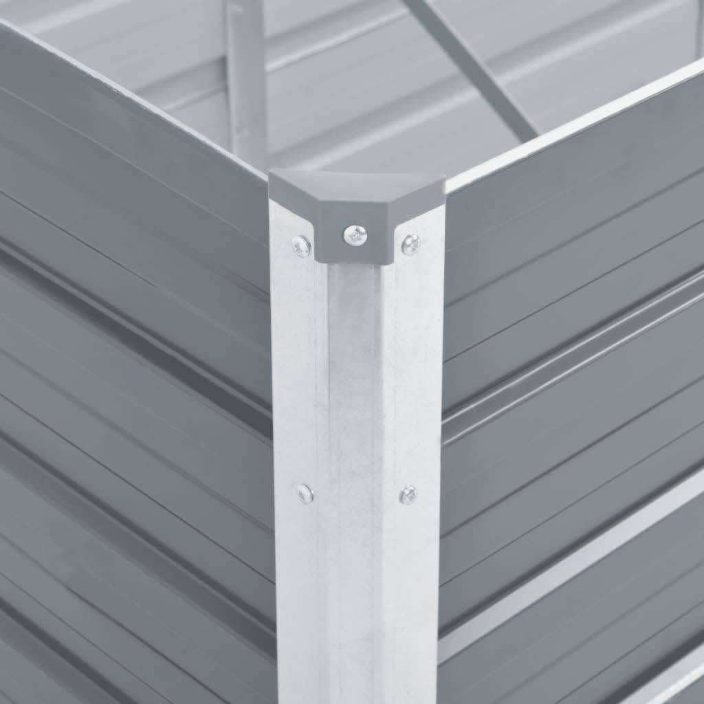 Prolenta Premium - Jardinière acier gris 600 x 80 x 45 cm - Prolenta premium p376.7 - Image 6