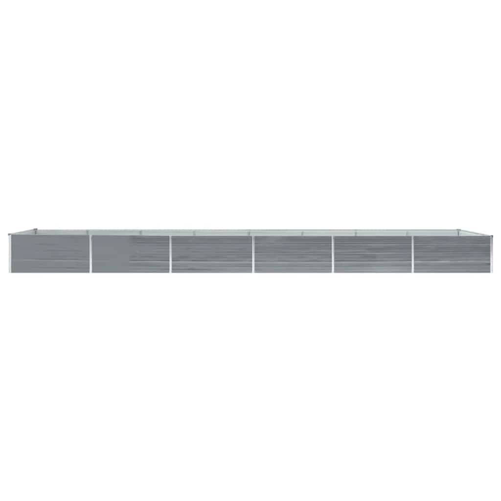 Prolenta Premium - Jardinière acier gris 600 x 80 x 45 cm - Prolenta premium p376.7 - Image 3