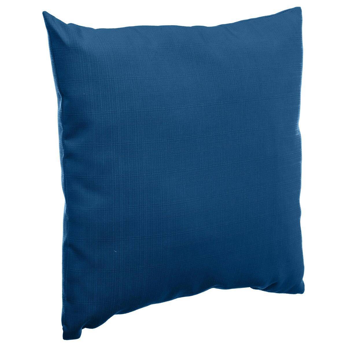 Hesperide - Coussin déco d'extérieur "Korai" bleu indigo 40x40cm en polyester Hespéride - Image 1