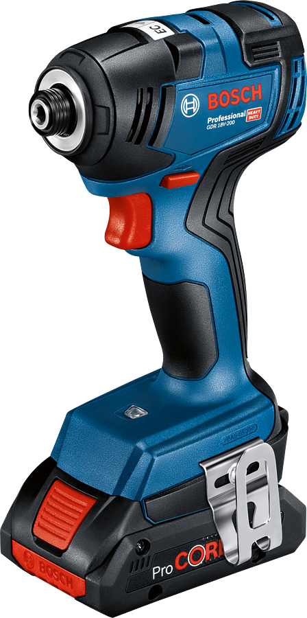 Bosch Professional - Visseuse à chocs GDR 18 V-200 C CLICK/GO - BOSCH - avec 2 batteries 18V 4.0 Ah - chargeur - L boxx- 06019J2107 - Image 2