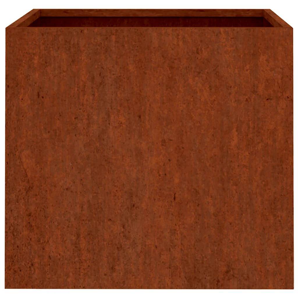 Vidaxl - Jardinières 2 pcs 32x30x29 cm acier corten vidaXL 821548 - Image 7