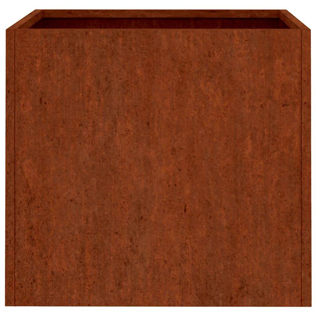 Vidaxl - Jardinières 2 pcs 32x30x29 cm acier corten vidaXL 821548 - Image 8