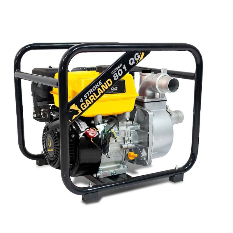 Garland - Motopompe thermique pour pompage intensif GARLAND GEISER 801QG-V23 - Coloris - Noir