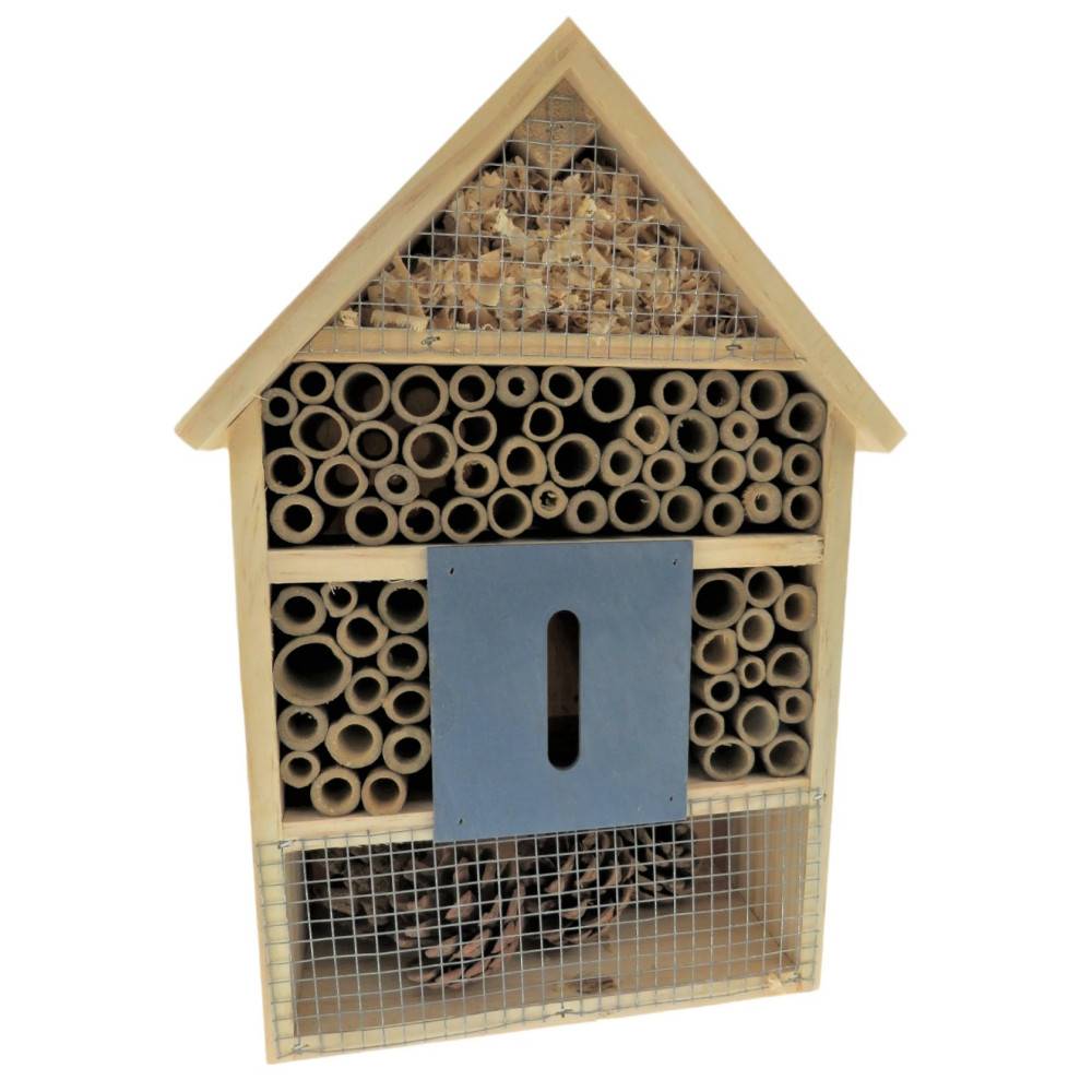 Hôtel pour insectes M, 21 x 9 x Hauteur 30 cm, insectes - Image 2