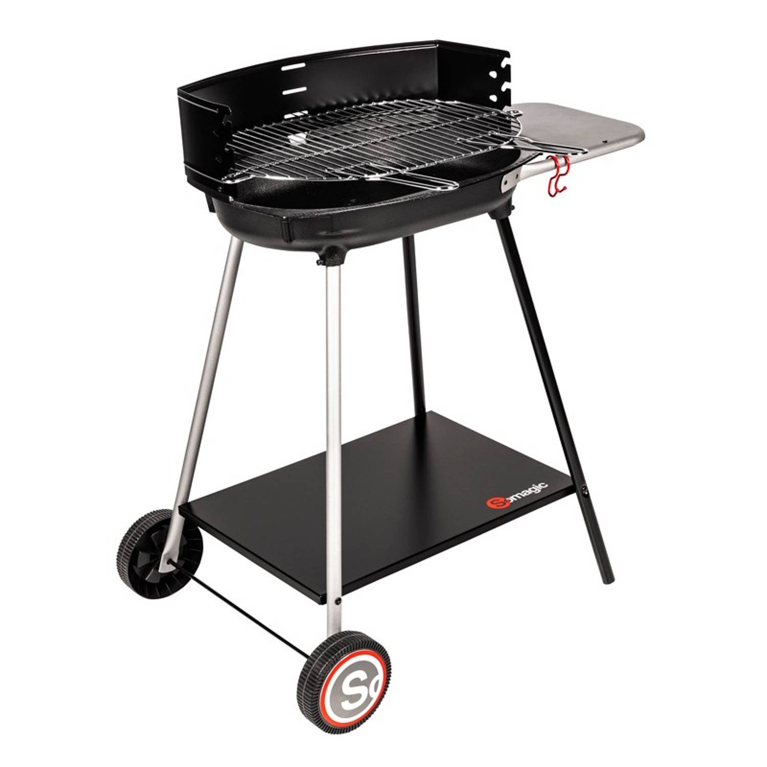 Somagic - Somagic - Barbecue à charbon de bois Myconos avec cuve en fonte - Image 3