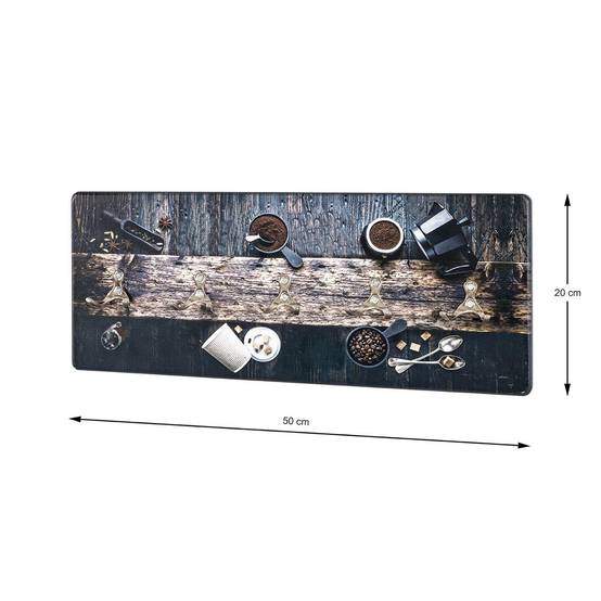 Patère Murale Design "Café" 50cm Noir - Image 3