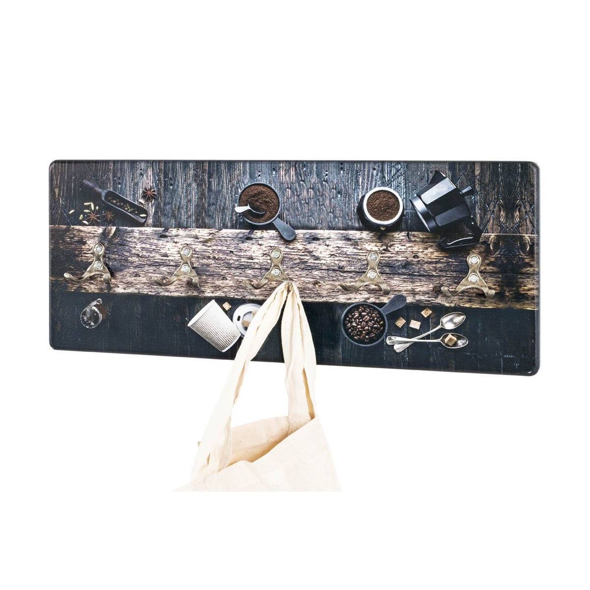 Patère Murale Design "Café" 50cm Noir - Image 2