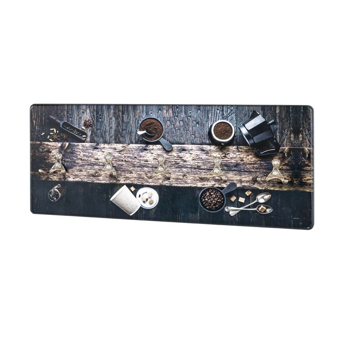 Patère Murale Design "Café" 50cm Noir - Image 1