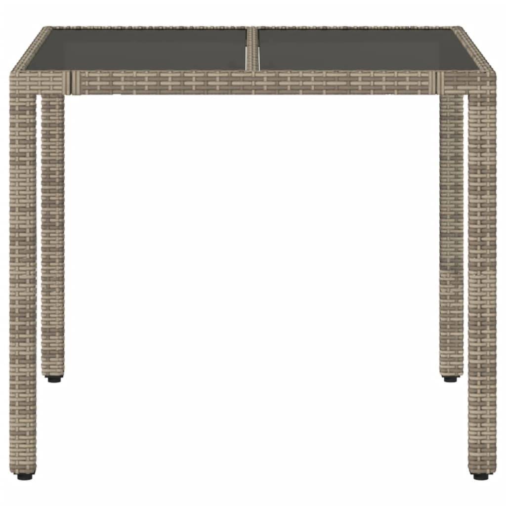 Prolenta Premium - Table bois composite Michiel Naturel 90 X 90 X 75 cm - P87211N - Image 4