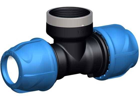 Gf Piping Systems - Té de transition 90° - iJoint - Ø 50 mm taraudage femelle 2" GF Piping Systems