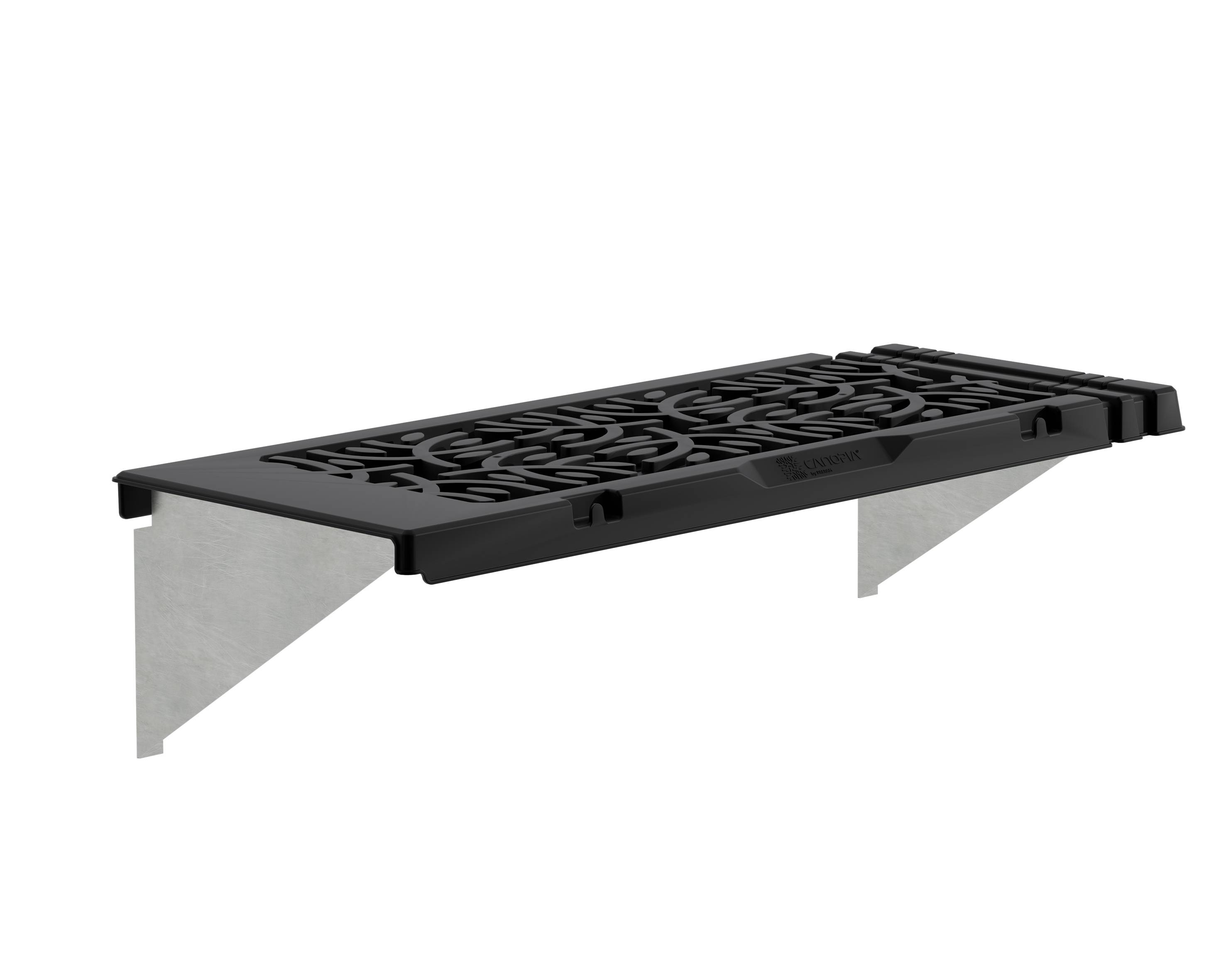 Canopia - Canopia Kit d'étagère pour serre de jardin-2 unités Gris - Image 1