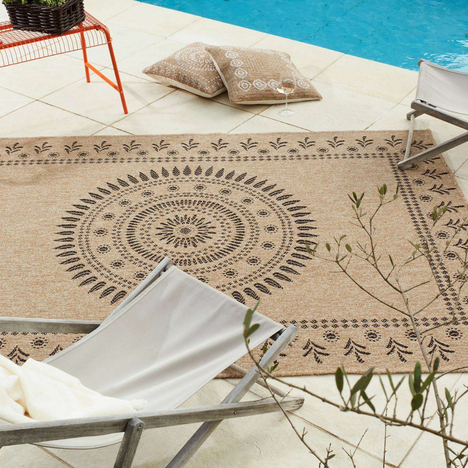 Autre - Tapis intérieur et extérieur naturel 160x230cm - Image 6