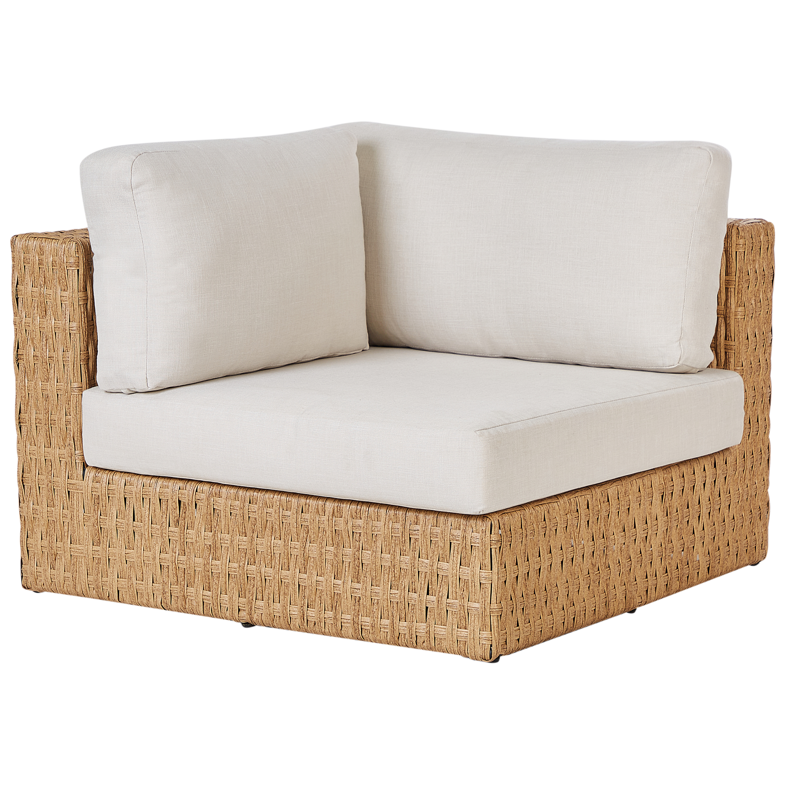 Beliani - Set de jardin Polyrotin Beige OLIVERI Beliani - Image 6