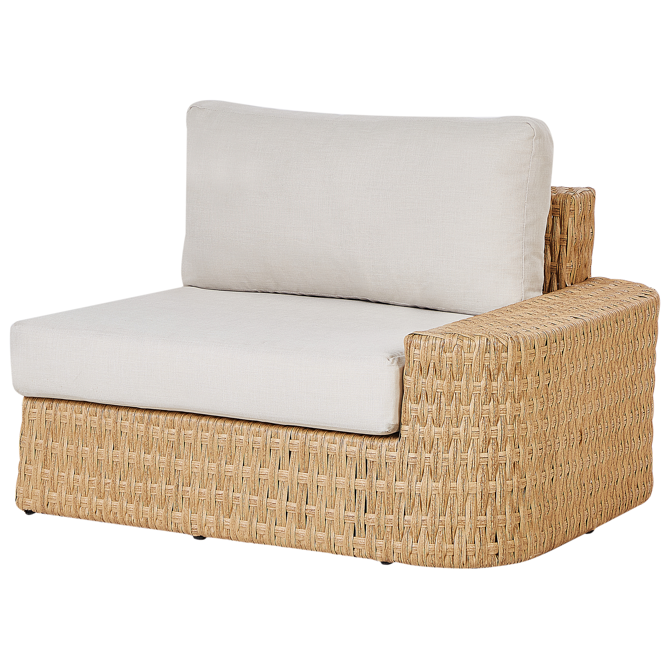 Beliani - Set de jardin Polyrotin Beige OLIVERI Beliani - Image 7