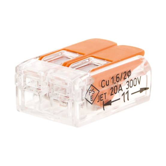 Zenitech - Bornes Wago S221 - 2 entrées x 10