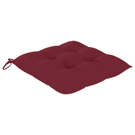 PANGIVO - Lot de 4 chaises de jardin pliables teck rouge bordeaux 46.5 x 58 x 88 cm - PANGIVO - Image 8