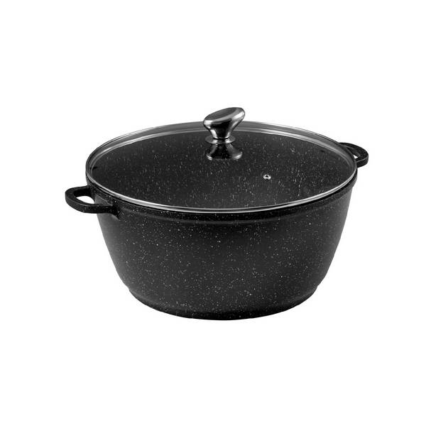Faitout PREMIUM Fonte d'Aluminium avec Couvercle en Verre - Pradel - - Image 1