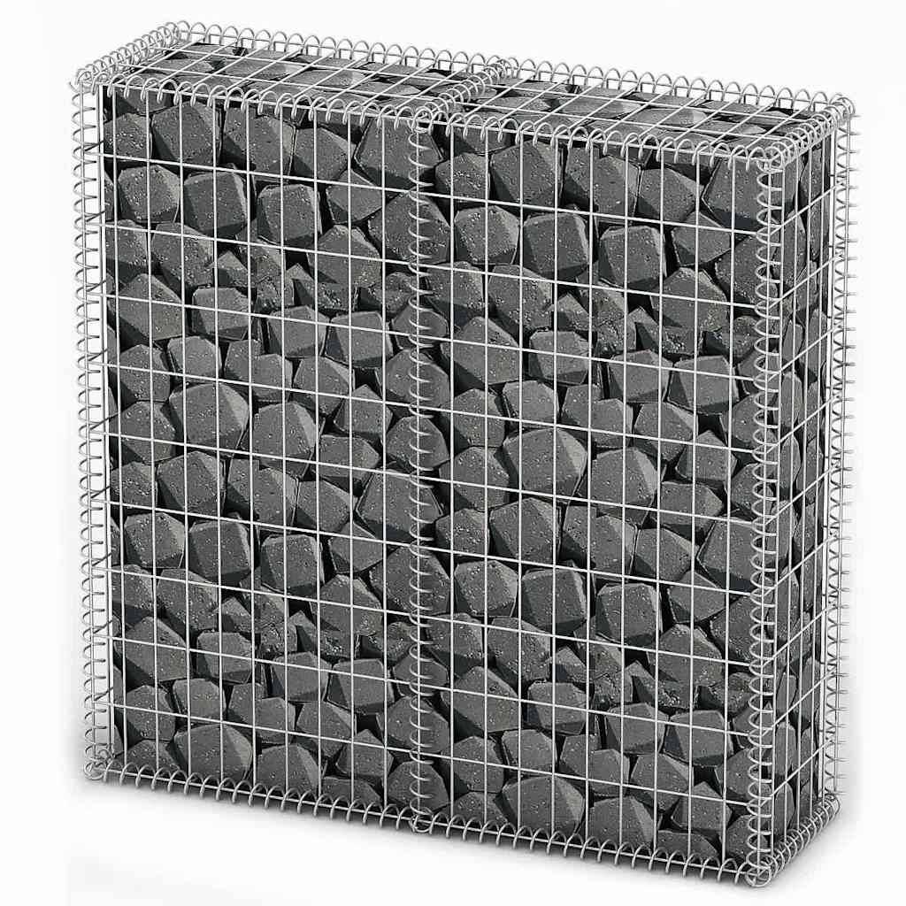 PANGIVO - Panier de gabion avec couvercle Fil galvanisé 100 x 100 x 30 cm - PANGIVO - Image 2
