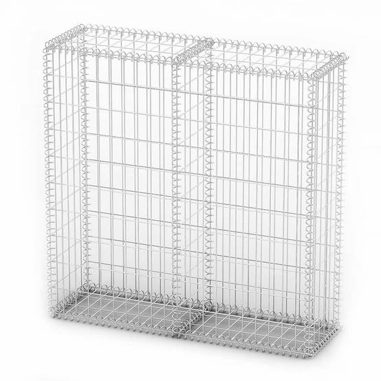 PANGIVO - Panier de gabion avec couvercle Fil galvanisé 100 x 100 x 30 cm - PANGIVO - Image 4