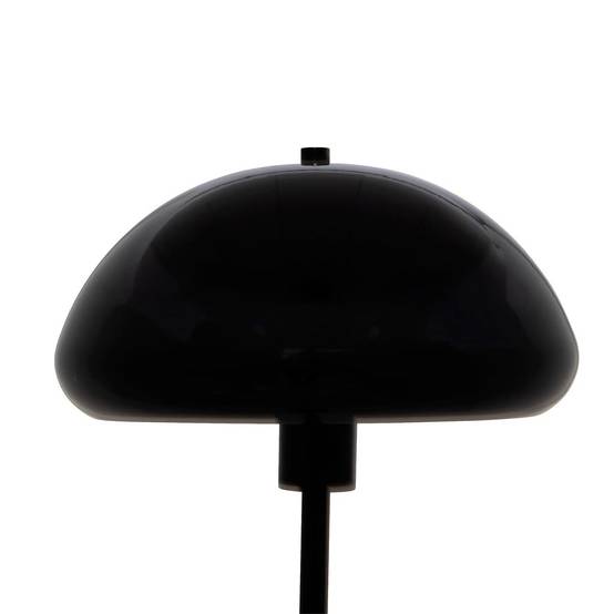 Lampadaire Droit Champignon "Savio" 140cm Noir - Image 2
