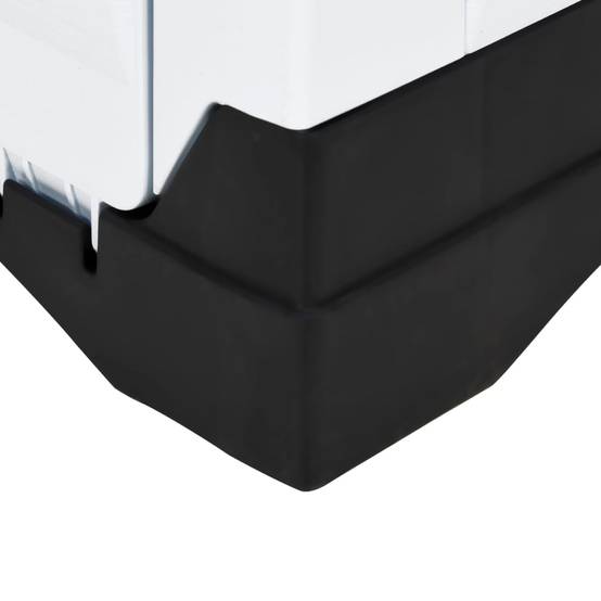 Grande niche pour chien polypropylène plancher surélevé Bleu 90.5x68cm – ComfortXL Pet Living - Image 5