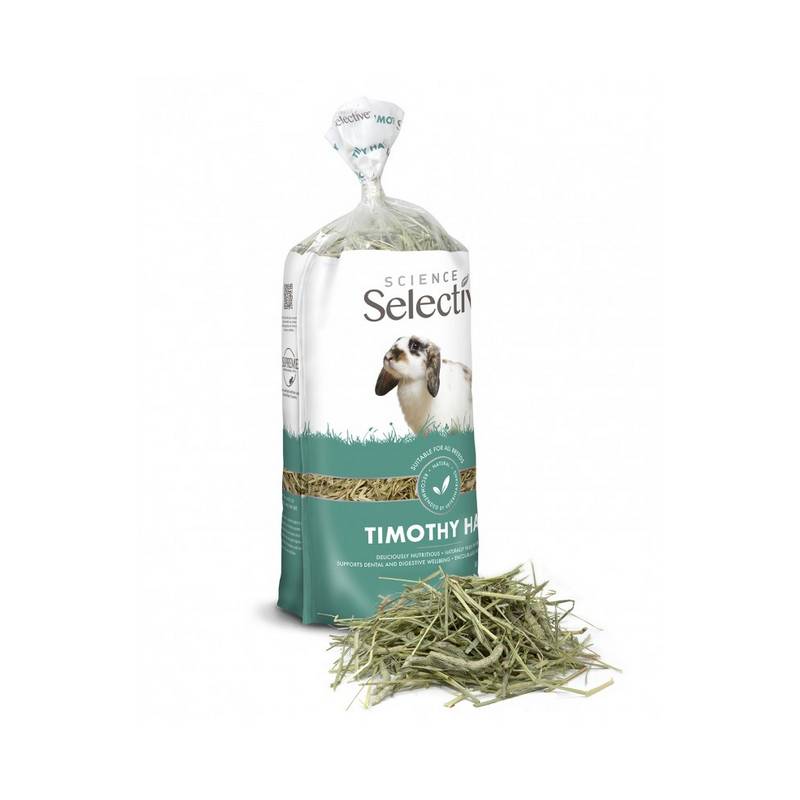 Foin de Timothy pour rongeurs et lapin 1.5Kg, Selective - Image 1