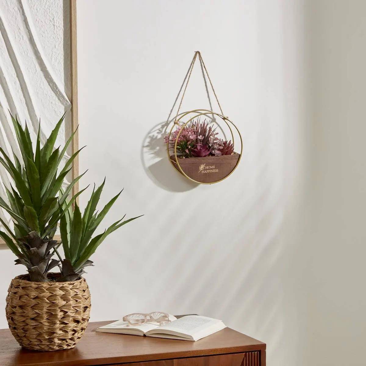 Atmosphera - Plante artificielle Krist H.20cm marron - Atmosphera Créateur d'intérieur - Image 4