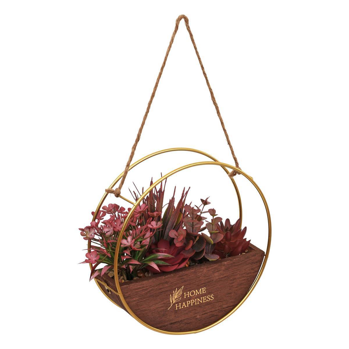 Atmosphera - Plante artificielle Krist H.20cm marron - Atmosphera Créateur d'intérieur - Image 1