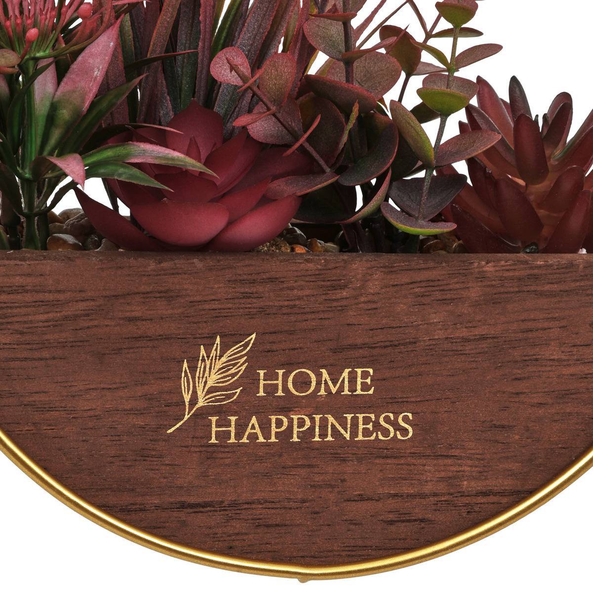 Atmosphera - Plante artificielle Krist H.20cm marron - Atmosphera Créateur d'intérieur - Image 3