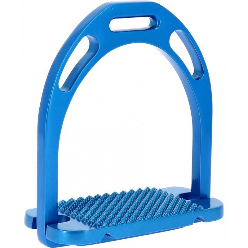 Étriers FEELING "Large Pro" aluminium - ETRIERS - Bleu - Image 1