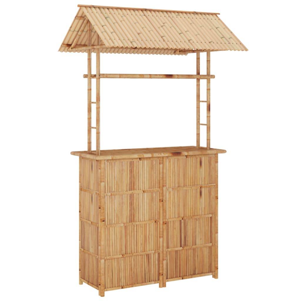 Vidaxl - Mobilier de bar 3 pcs Bambou vidaXL 341741 - Image 4