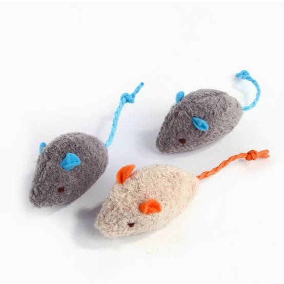 IntiMeg - Lot de 3 jouets pour chat et souris IntiMeg - Image 2
