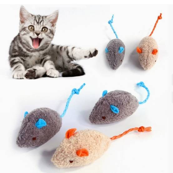 IntiMeg - Lot de 3 jouets pour chat et souris IntiMeg - Image 1