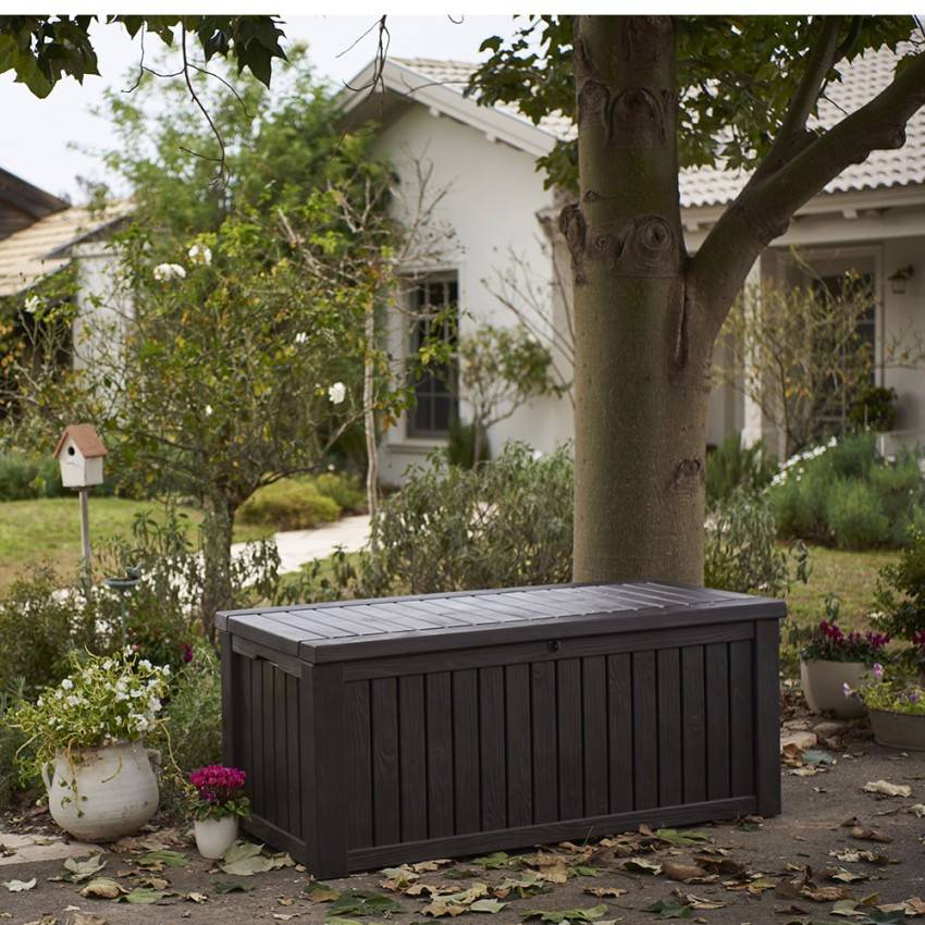 Keter - Coffre de jardin en résine pour l'extérieur MaxiBox Resin - Image 8