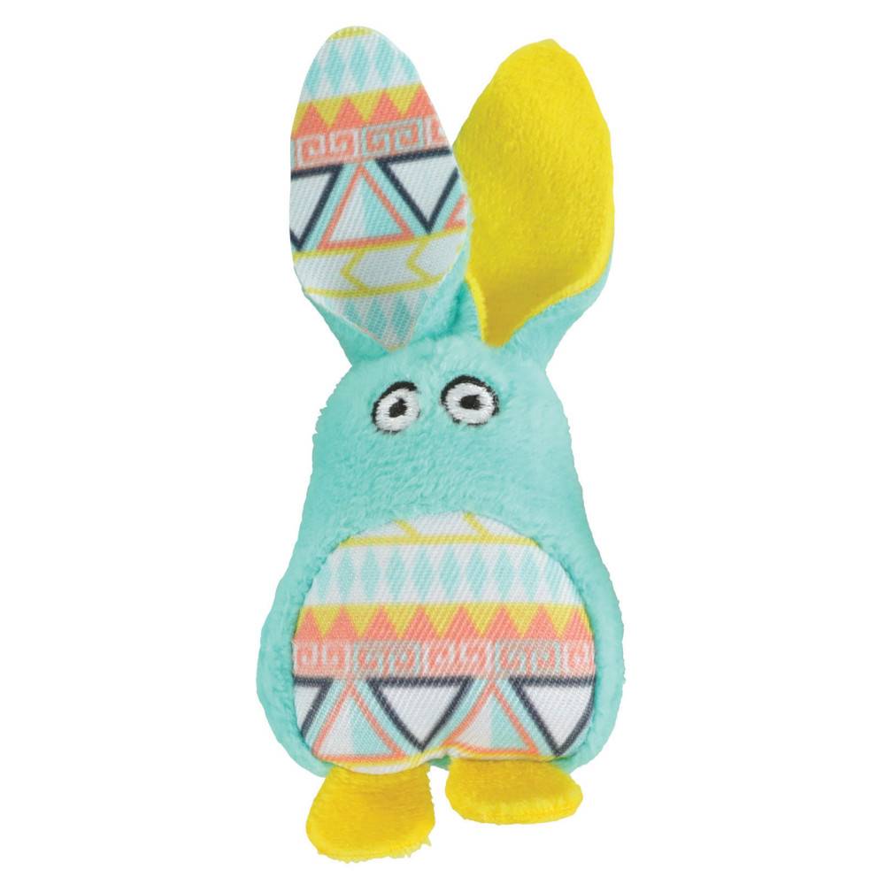 Zolux - zolux - Lapin vert Kali . 11 x 5 x 3 cm. avec catnip. Jouet chat - Image 1