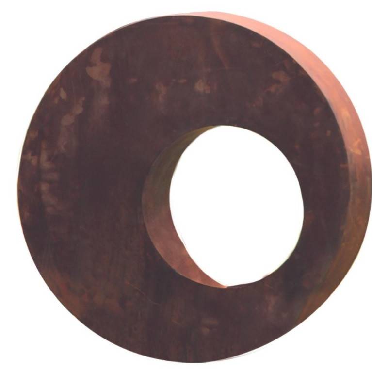 Déco jardin bulle métal rouillé - Rouille 60 cm - Jardinex - Image 1